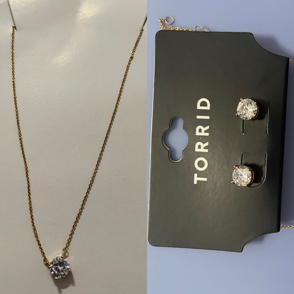 NWT Torrid necklace & earring set